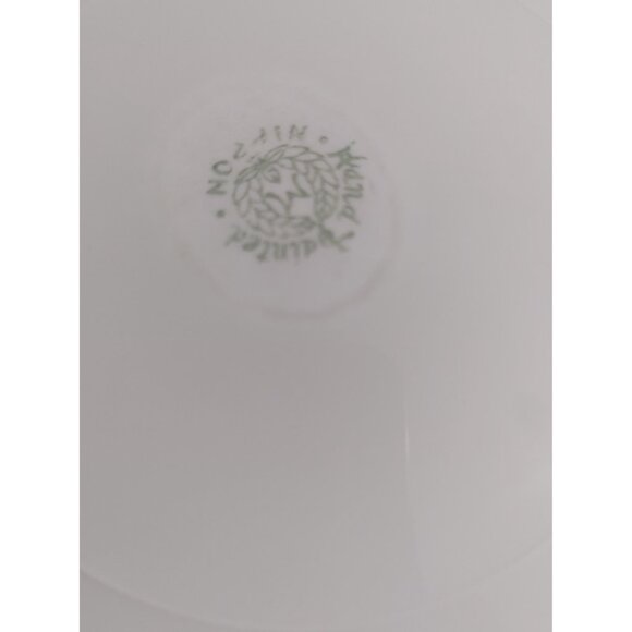 Vintage Hand Painted Nippon Japan Decorator Plate 10 /4" Rural Cottage Scene - Picture 8 of 10